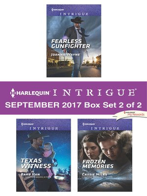 cover image of Harlequin Intrigue September 2017--Box Set 2 of 2